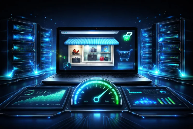 Hosting PrestaShop — wymagania i pomiar